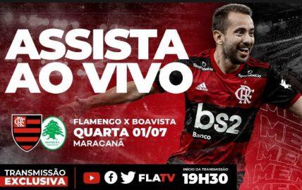 ONDE VAI PASSAR O JOGO DO FLAMENGO HOJE, 01/07? Saiba onde