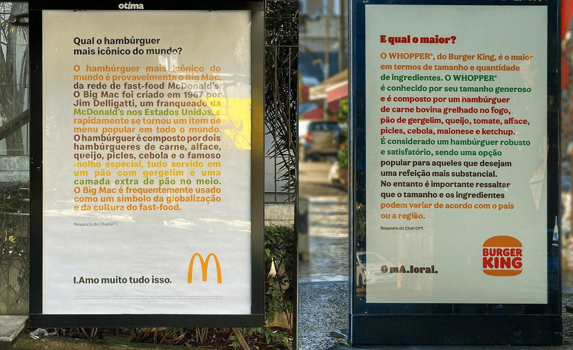 A Guerra dos Hambúrgueres: Burger King x McDonald's